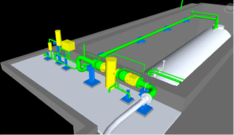 Greece, Helidrome Fuelling Facility